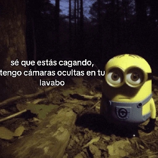 🌳🤓MINION en el bosque 🤓🌳 
