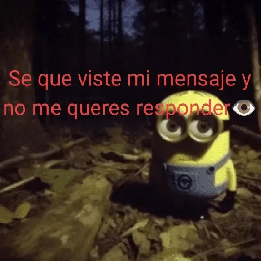 🌳🤓MINION en el bosque 🤓🌳 
