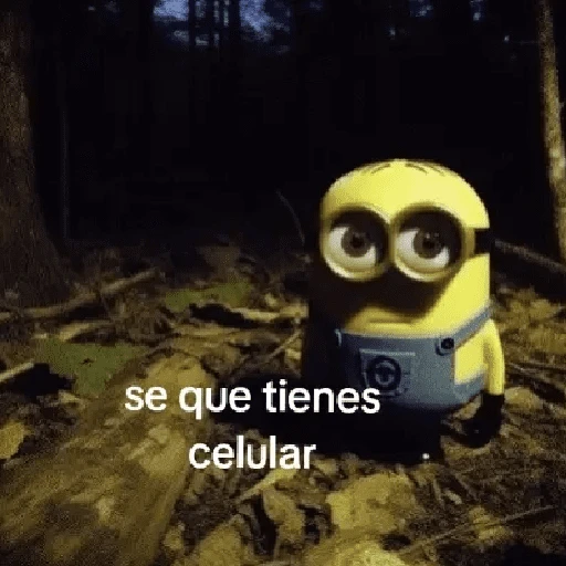 🌳🤓MINION en el bosque 🤓🌳 
