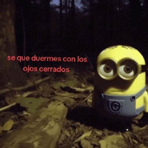🌳🤓MINION en el bosque 🤓🌳 
