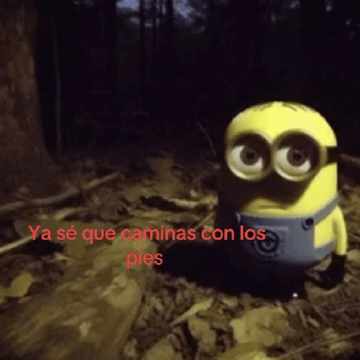 🌳🤓MINION en el bosque 🤓🌳 
