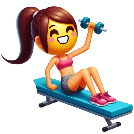 Emoji Olah raga &amp; Gym 
