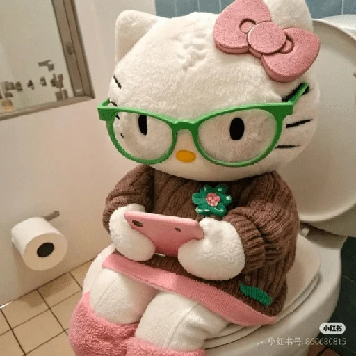 Hello Kitty en la Oficina🐱🔥✨ 

