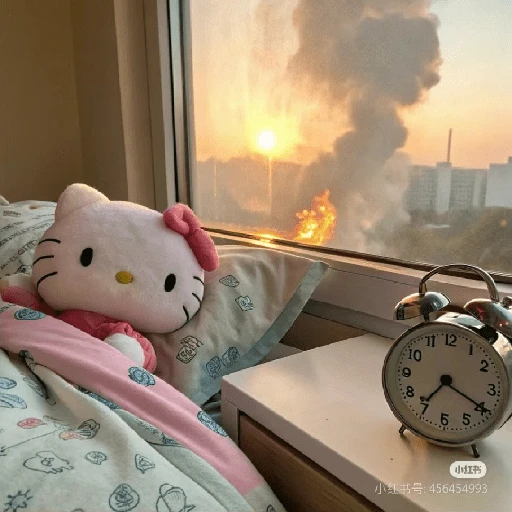 Hello Kitty en la Oficina🐱🔥✨ 
