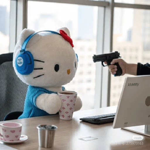Hello Kitty en la Oficina🐱🔥✨ 
 preview