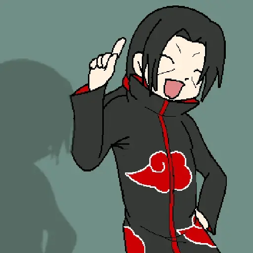 itachi bailando Zaza😎