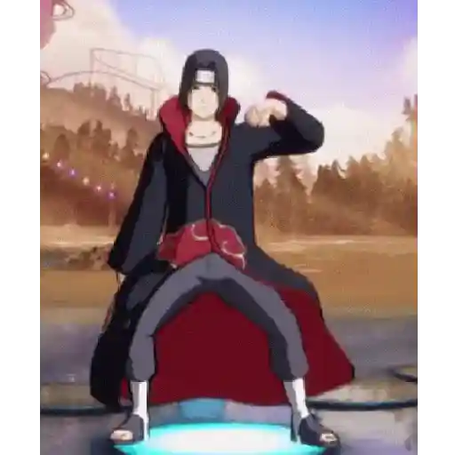 itachi bailando Zaza😎