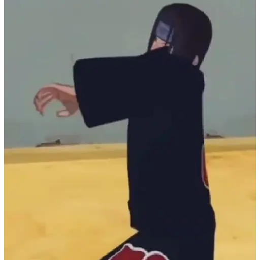 itachi bailando Zaza😎