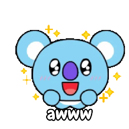 BT21 koya cute🐨🐾