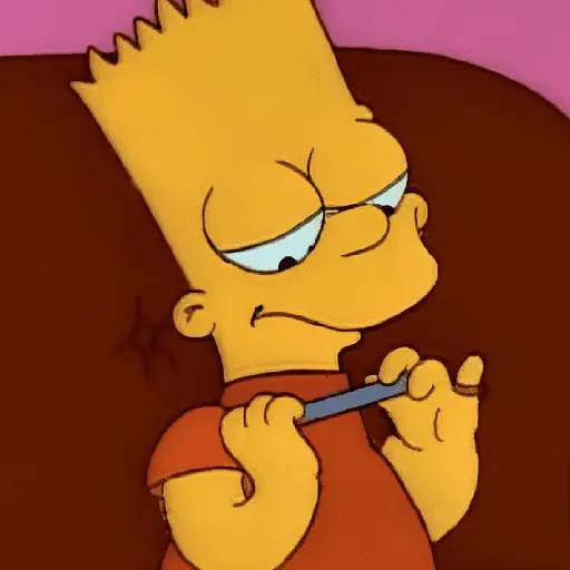 Bart Simpson Moods💛🛹✨