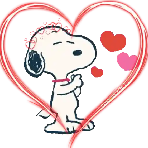 Snoopy amoroso hearts ❤️🦴🐾❤️ preview