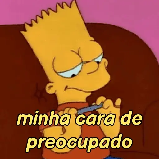 Bart Simpson reações