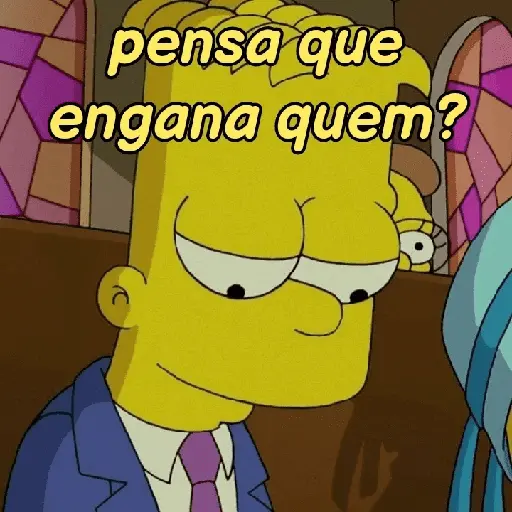 Bart Simpson reações