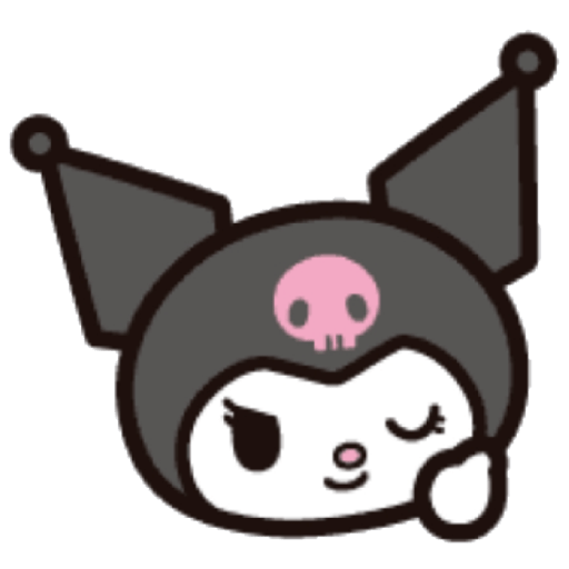 kuromi emoji preview