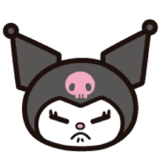 kuromi emoji preview