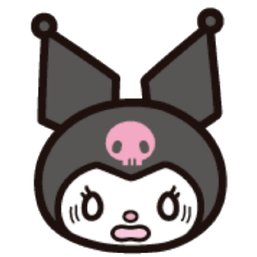 kuromi emoji preview