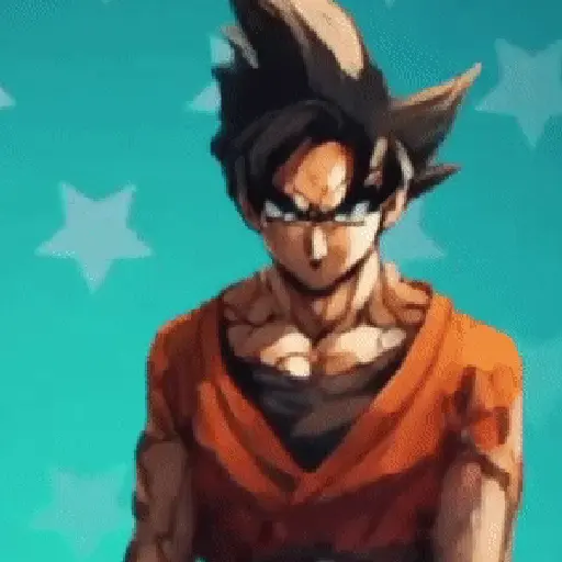 Goku bailando Random😜