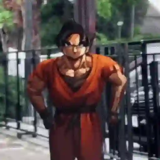 Goku bailando Random😜 preview