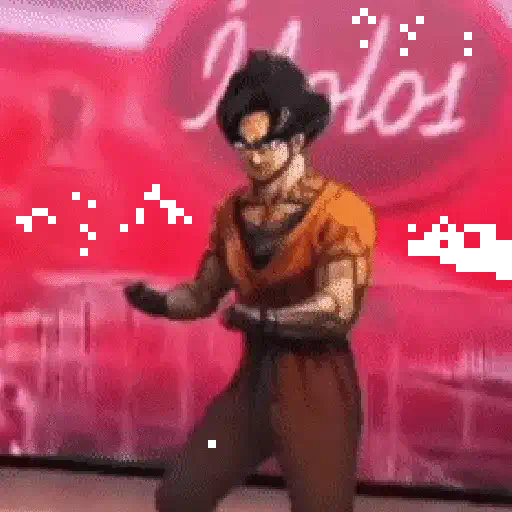 Goku bailando Random😜 preview