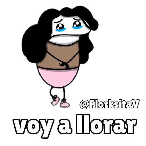 Florksita caminando 