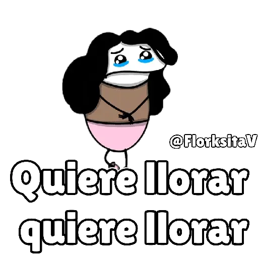 Florksita caminando 