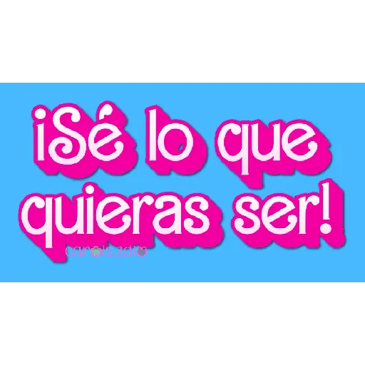 PARA CONTESTAR COMO BARBIE🌸