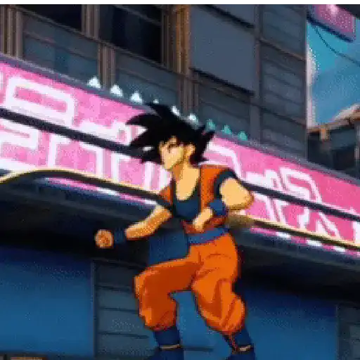 Goku y Vegeta bailando #2🕺🕺✨