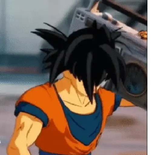 Goku y Vegeta bailando #2🕺🕺✨