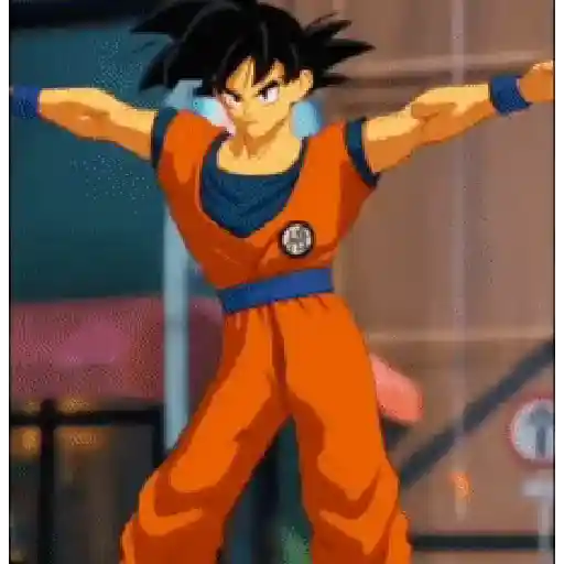 Goku y Vegeta bailando #2🕺🕺✨