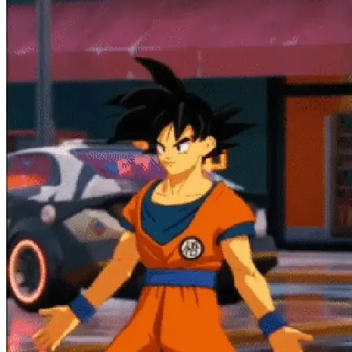 Goku y Vegeta bailando #2🕺🕺✨