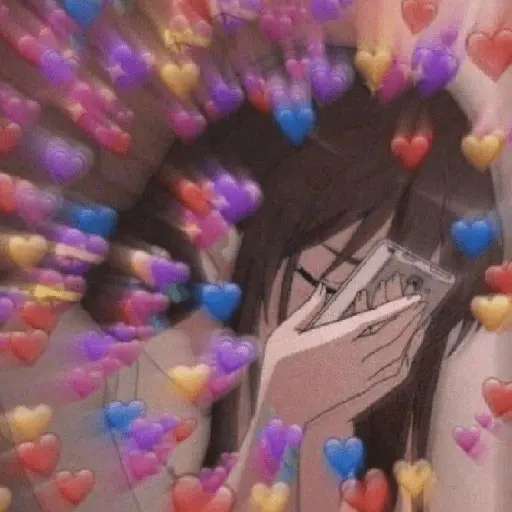 Me enamoré con corazoncitos💕✨