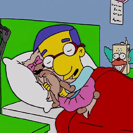 Milhouse 🤓💙 (los Simpson)