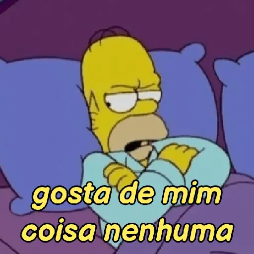 Homer Simpson reagindo 