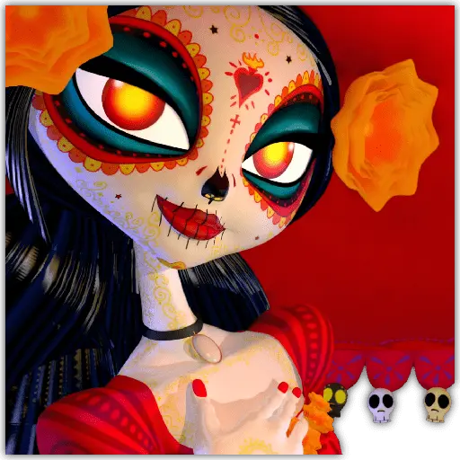 🏵️🕯️LA CATRINA🕯️🏵️