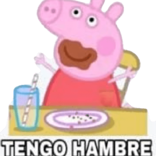 peppa pig sticker ♡♡ preview