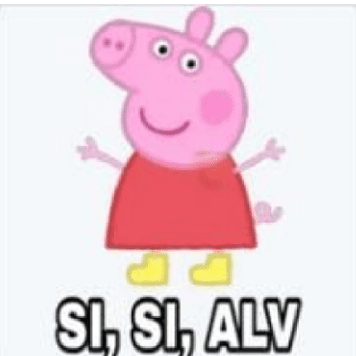 peppa pig sticker ♡♡ preview