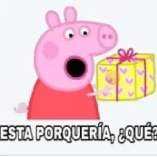 peppa pig sticker ♡♡