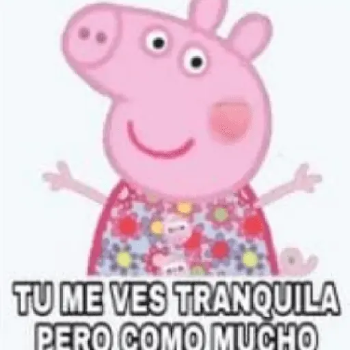 peppa pig sticker ♡♡