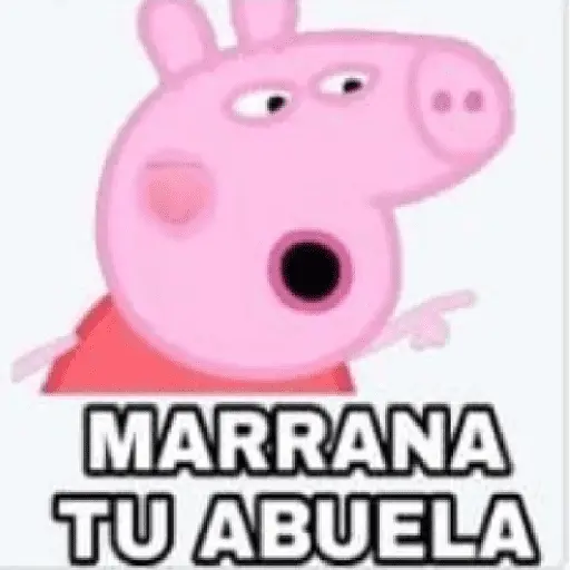 peppa pig sticker ♡♡