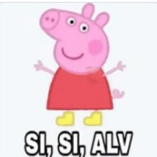 peppa pig sticker ♡♡