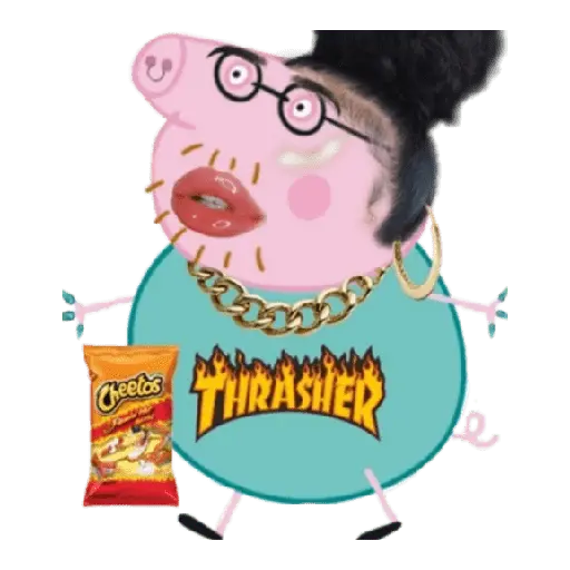 peppa pig shitpost 🐽💩