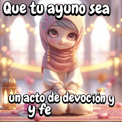 Ramadán  niña cute ✨️🙏
