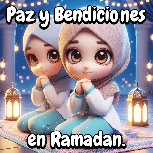 Ramadán  niña cute ✨️🙏