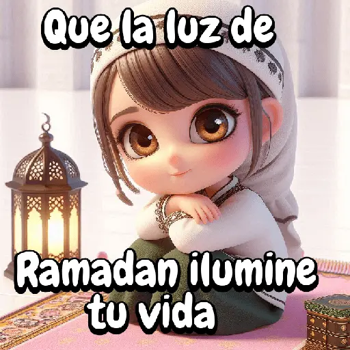 Ramadán  niña cute ✨️🙏
