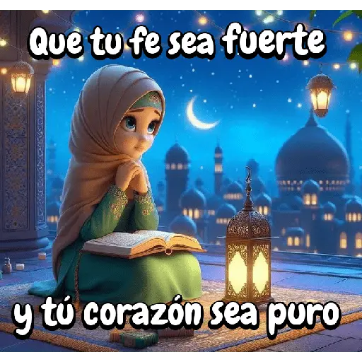 Ramadán  niña cute ✨️🙏