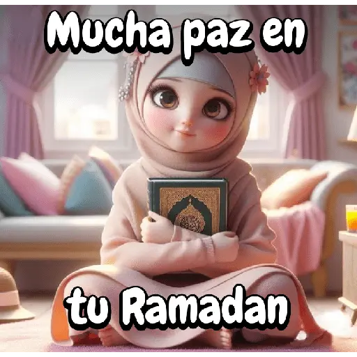 Ramadán  niña cute ✨️🙏