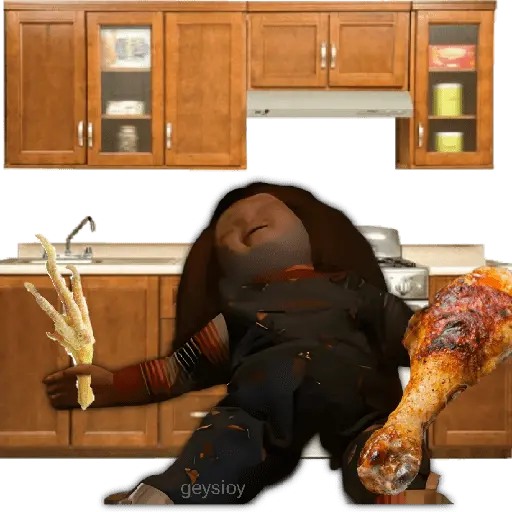 🔥 Chucky tirado meme ✨
