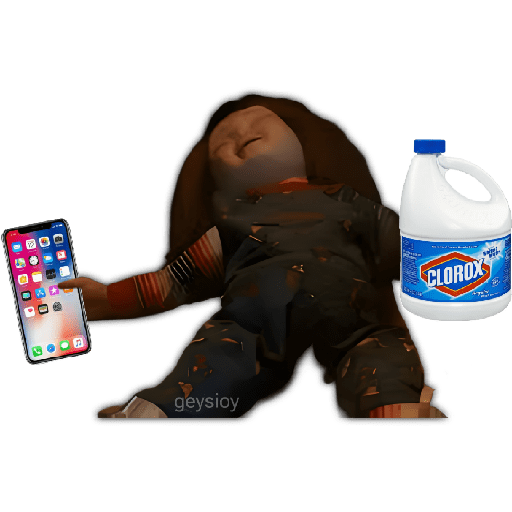 🔥 Chucky tirado meme ✨ preview