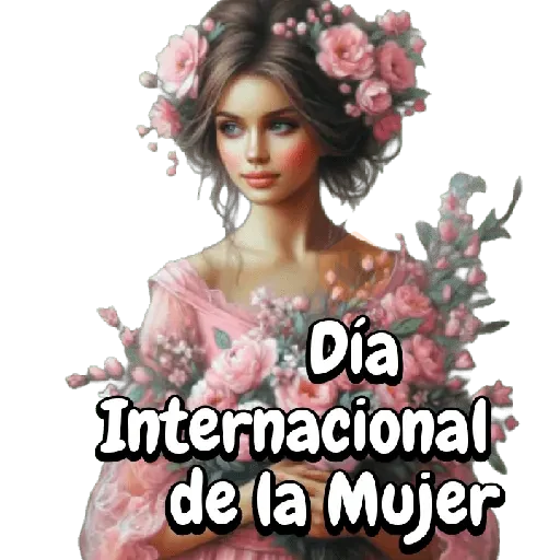 Día internac. de la Mujer 💐 sticker 11