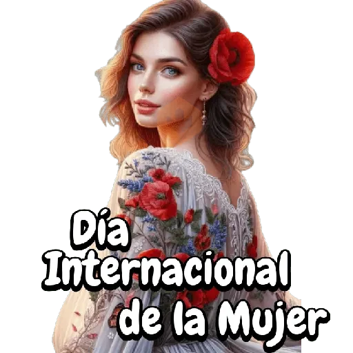 Día internac. de la Mujer 💐 sticker 18